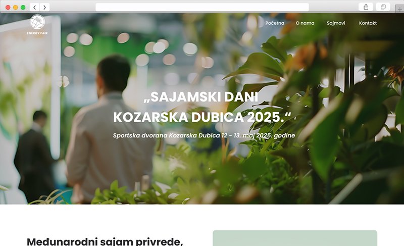 Energy Fair — web sajt