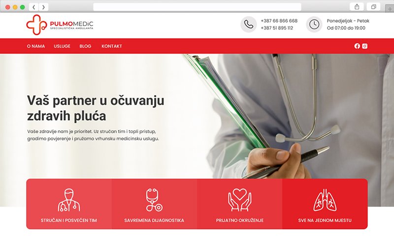 PulmoMedic — web sajt